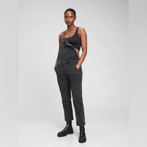 Gap Slouchy Overall in Washed Black🖤